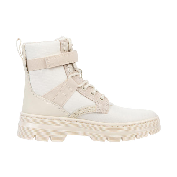 Dr Martens Combs Tech Ii Poly Ripstop + Ajax Off White