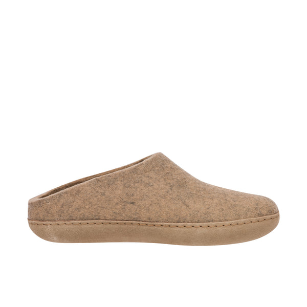 Glerups The Slip On Leather Sole Sand