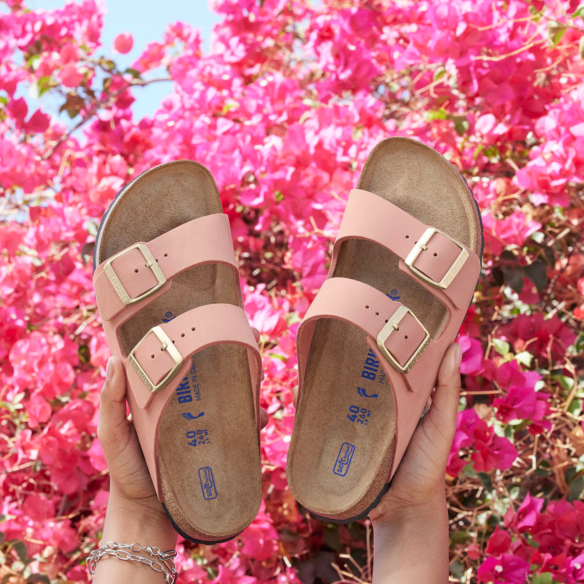 Pink Birkenstock Sandals