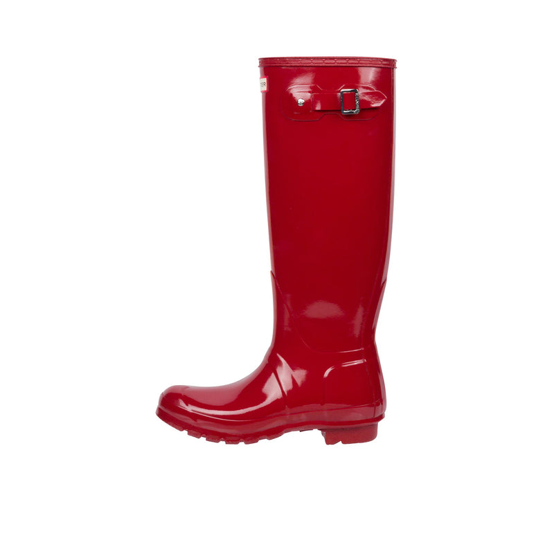 Hunter Womens Original Tall Gloss Military Red