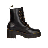 Dr Martens Womens Leona Vintage Smooth Black Thumbnail 3