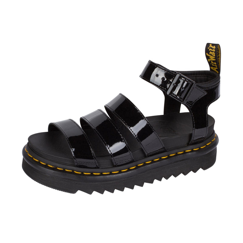 Dr Martens Blaire Patent Lamper Left Angle View