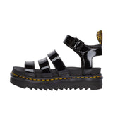 Dr Martens Blaire Patent Lamper Left Profile Thumbnail 2