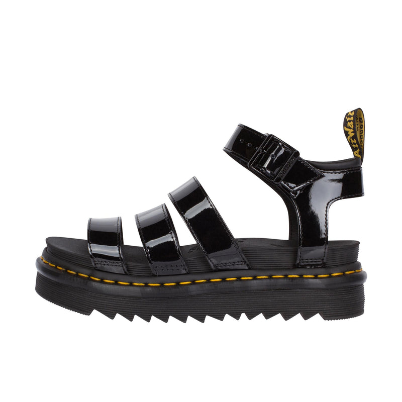 Dr Martens Blaire Patent Lamper Left Profile