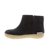 Glerups Childrens The Boot With Leather Sole Charcoal Thumbnail 2