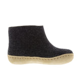 Glerups Childrens The Boot With Leather Sole Charcoal Thumbnail 3