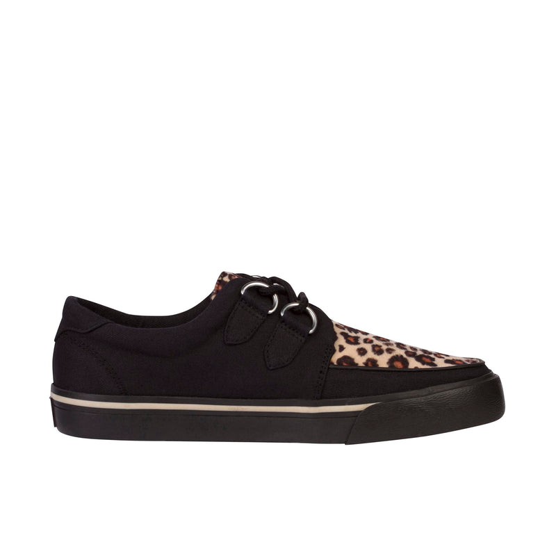 T.U.K. D Ring VLK Sneaker Black Leopard