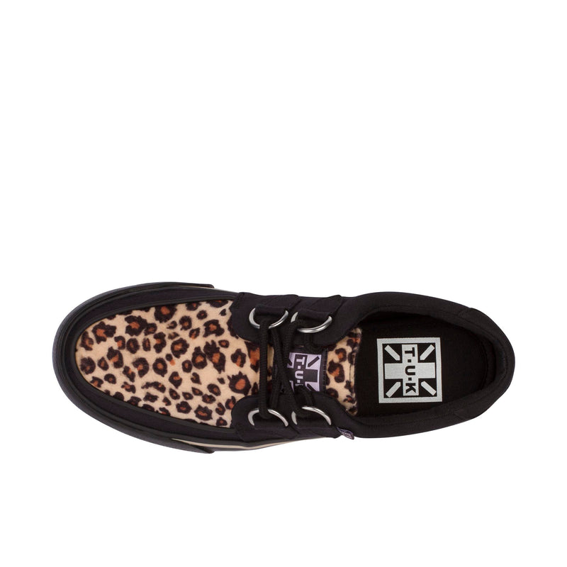 T.U.K. D Ring VLK Sneaker Black Leopard
