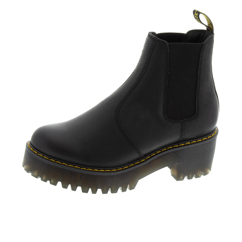 Dr Martens Womens Rometty Burnished Wyoming Black