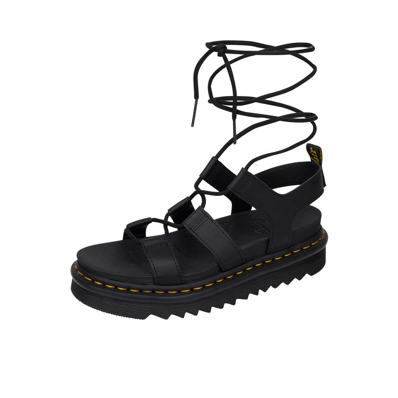 Dr Martens Womens Nartilla Hydro Leather Black