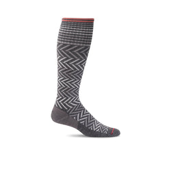 Sockwell Womens Chevron Charcoal