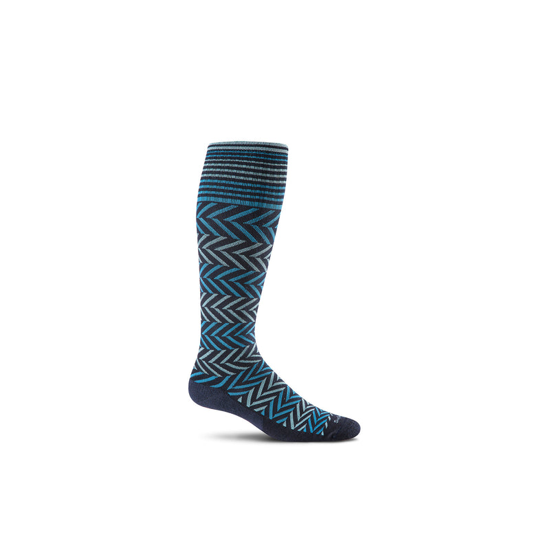 Sockwell Womens Chevron Navy