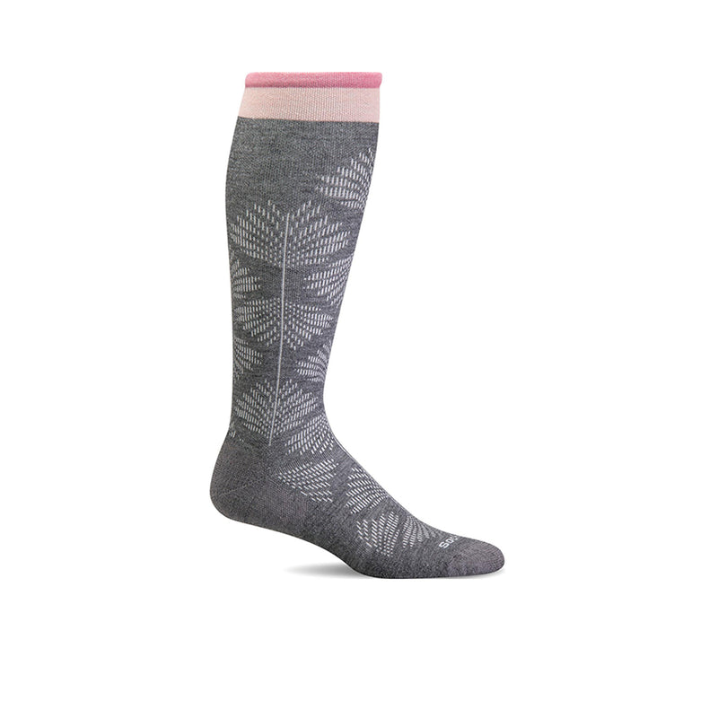 Sockwell Womens Full Floral Charcoal