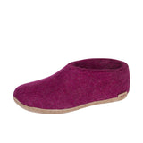 Glerups The Shoe With Leather Sole Cranberry Thumbnail 6