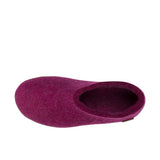 Glerups The Shoe With Leather Sole Cranberry Thumbnail 4