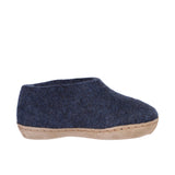 Glerups Childrens The Shoe With Leather Sole Denim Thumbnail 3
