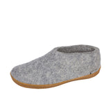 Glerups The Shoe With Honey Rubber Sole Grey Thumbnail 6
