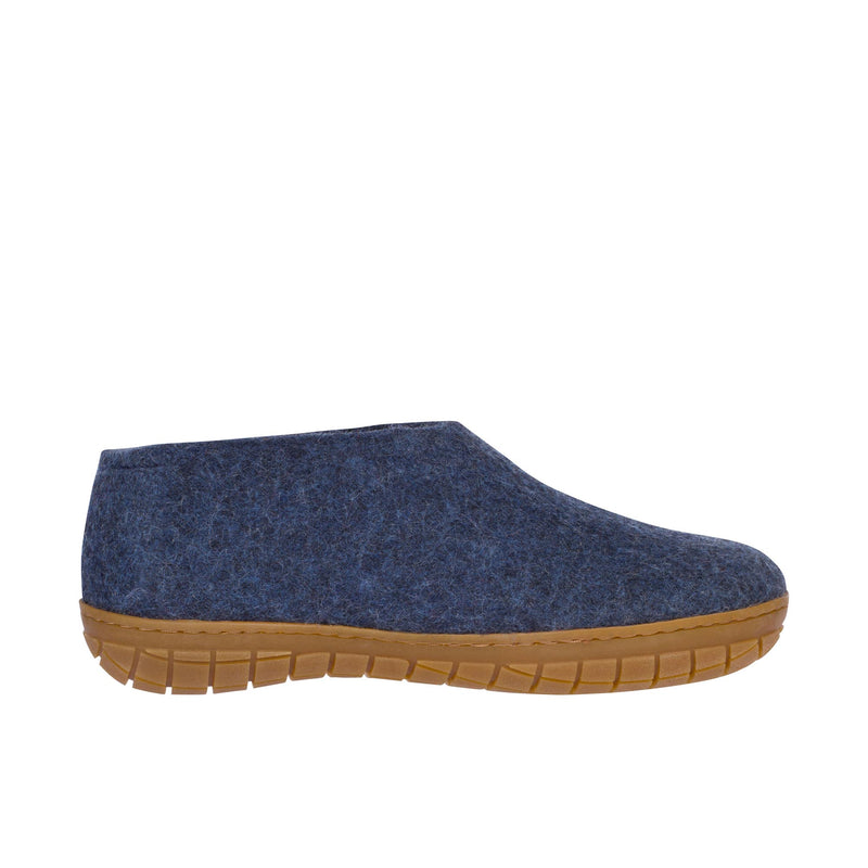 Glerups The Shoe With Honey Rubber Sole Denim