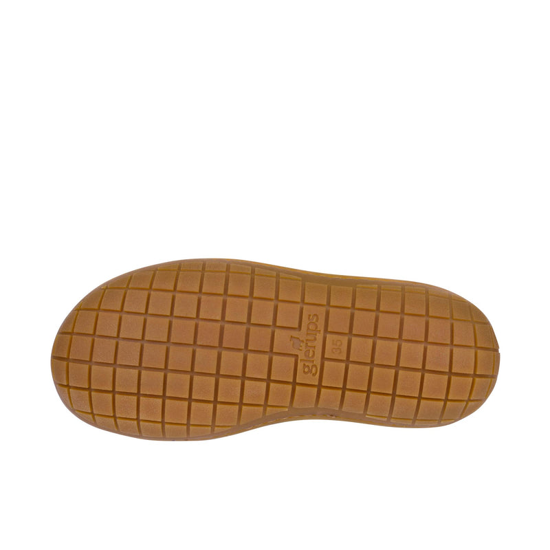 Glerups The Shoe With Honey Rubber Sole Denim