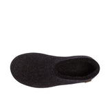 Glerups The Shoe With Black Rubber Sole Charcoal Thumbnail 4