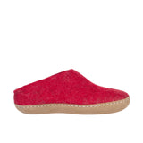 Glerups The Slip-On With Leather Sole Red Thumbnail 3