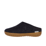 Glerups The Slip-On With Honey Rubber Sole Charcoal Thumbnail 2