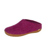 Glerups The Slip-On With Honey Rubber Sole Cranberry Thumbnail 6