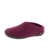 Glerups The Slip-On With Black Rubber Sole Cranberry Thumbnail 5