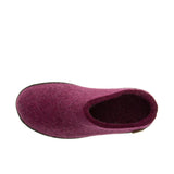 Glerups The Slip-On With Black Rubber Sole Cranberry Thumbnail 4
