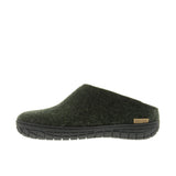 Glerups The Slip-On With Black Rubber Sole Forest Thumbnail 2