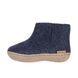 Glerups Childrens The Boot With Leather Sole Denim Thumbnail 2