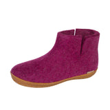 Glerups The Boot With Honey Rubber Sole Cranberry Thumbnail 5