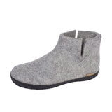 Glerups The Boot With Black Rubber Sole Grey Thumbnail 6