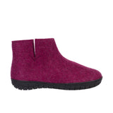 Glerups The Boot With Black Rubber Sole Cranberry Thumbnail 3