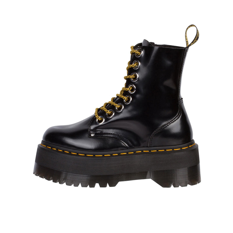 Dr Martens Womens Jadon Max Black Buttero