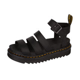 Dr Martens Blaire Hydro Leather Left Angle View Thumbnail 6