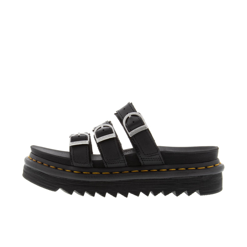 Dr Martens Blaire Slide Hydro Leather Left Profile