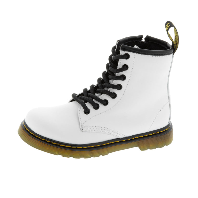 Dr Martens Childrens 1460 Romario Smoother Leather White
