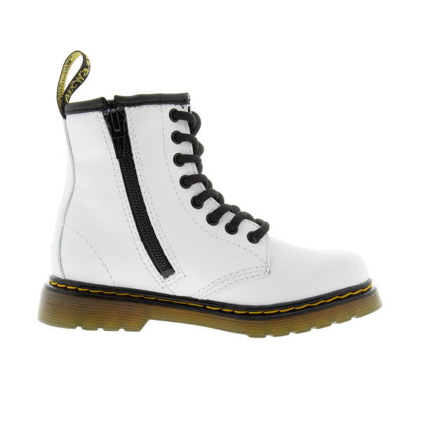Dr Martens Childrens 1460 Romario Smoother Leather White