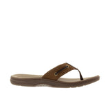 Sperry Baitfish Leather Flip Flop Brown Thumbnail 3