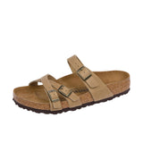 Birkenstock Womens Franca Oiled Leather Tobacco Thumbnail 6