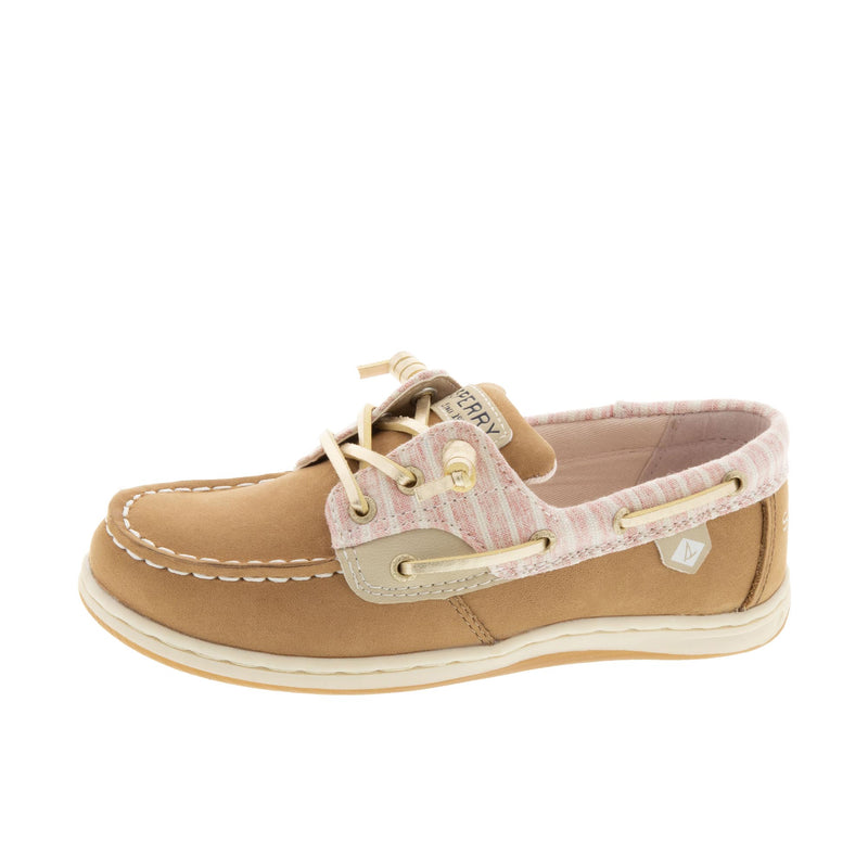 Sperry Kids Kids Songfish Lo Linen Oat Beach Stripe