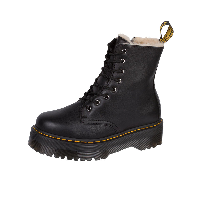 Dr Martens Jadon Faux Fur Lined Pisa Left Angle View