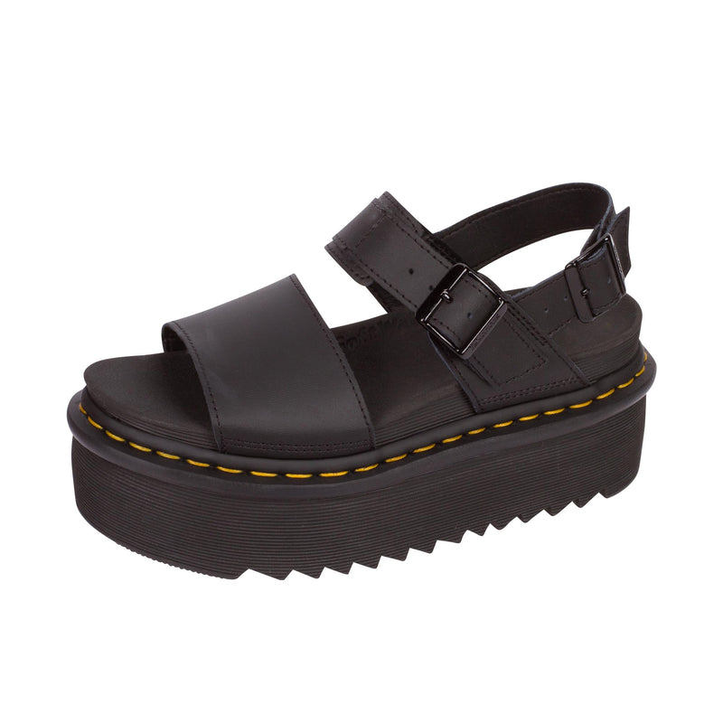 Dr Martens Voss Quad Hydro Leather Left Angle View