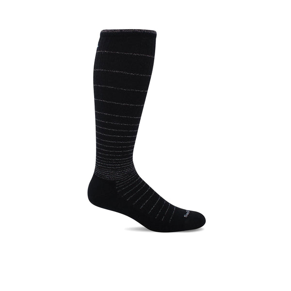 Sockwell Womens Circulator Black Sparkle