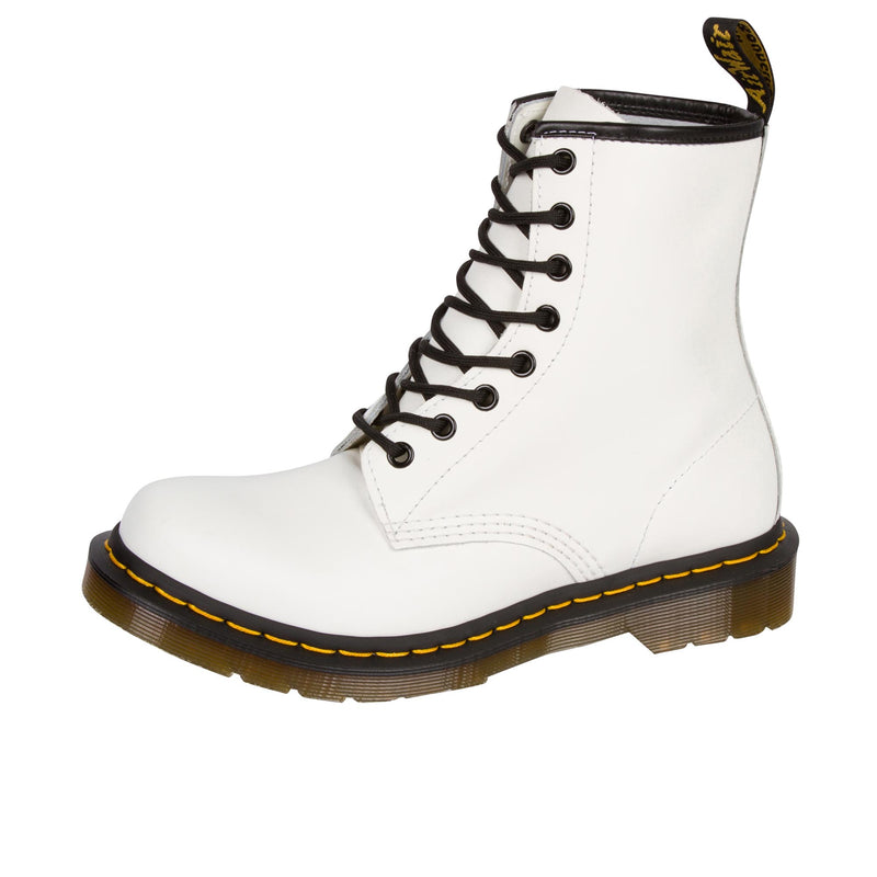 Dr Martens Womens 1460 W Smooth White