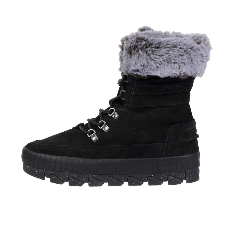 Sperry Womens Torrent Lace Up Winter Boot Black