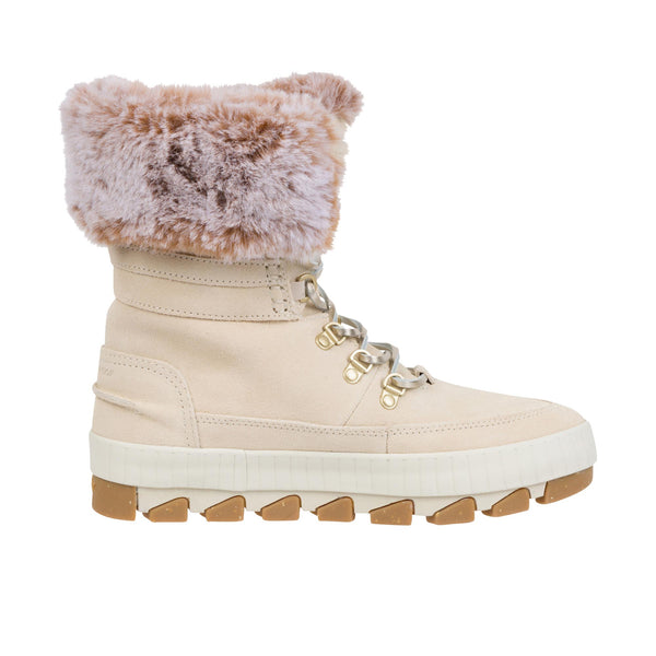 Sperry Womens Torrent Lace Up Winter Boot Ivory