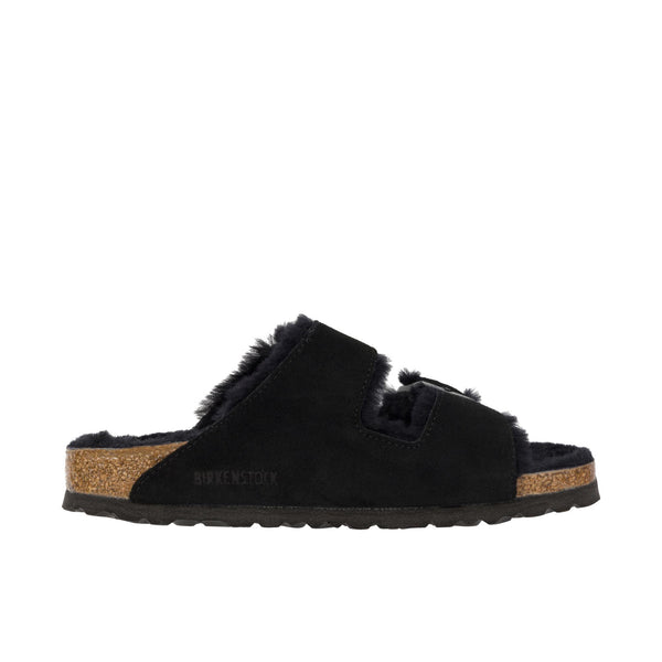 Birkenstock Womens Arizona Shearling Black