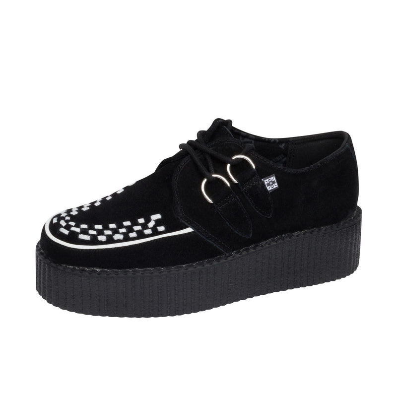 T.U.K. Creeper Black White